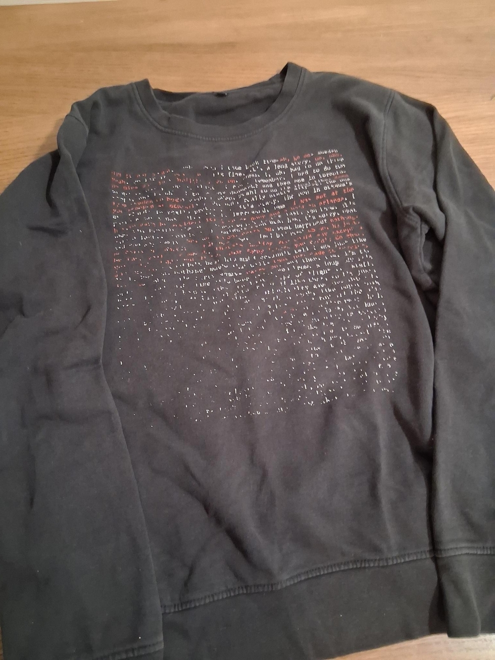 Men's Brown Graphic Crewneck Sweater